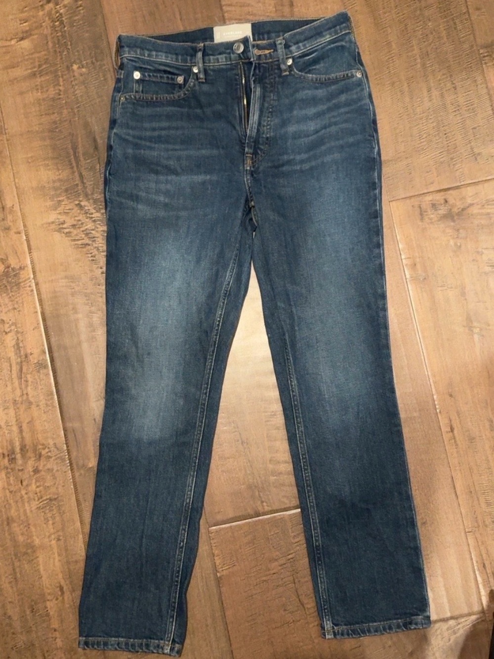 Everlane The Authentic Stretch High-Rise Skinny Jeans, size 27 Regular